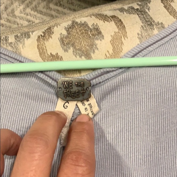 🌅Free People Clingy Super Love cut Long sleeves T - Picture 4 of 16